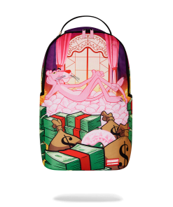 PINK PANTHER FORTRESS OF MONEY-TUDE BACKPACK