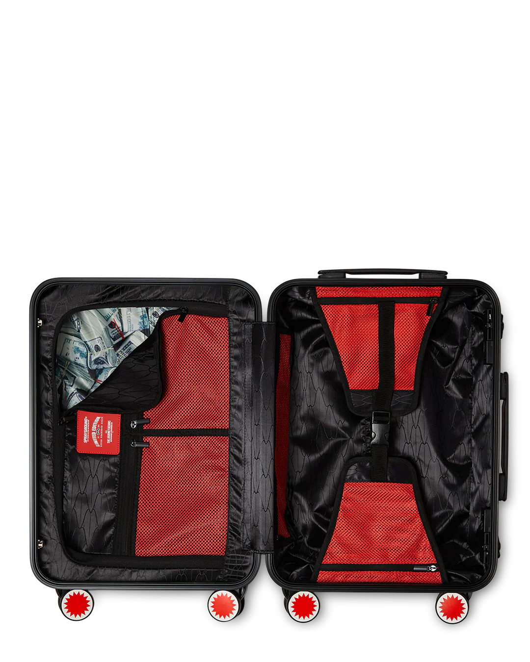 DREAMY TECHNICOLOR SHARKNAUTICS HARDSHELL CARRY-ON LUGGAGE - Image 13