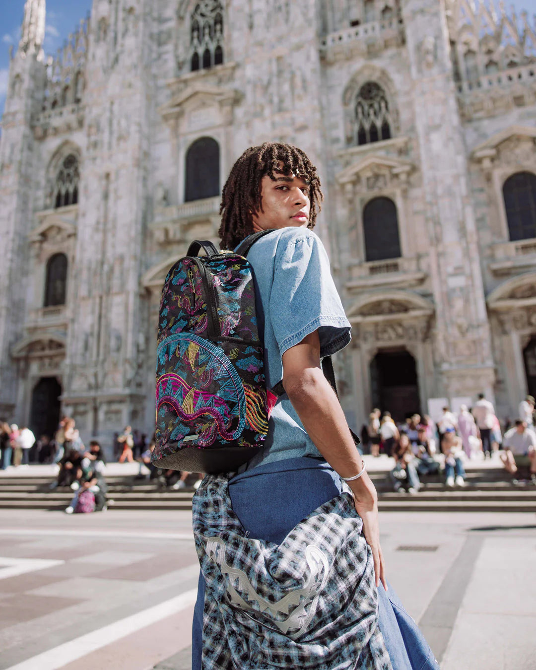 EMBROIDERED DRAGONS DLX BACKPACK - Image 9