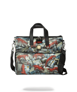 RED LEOPARD MONEY TRAVEL CASE