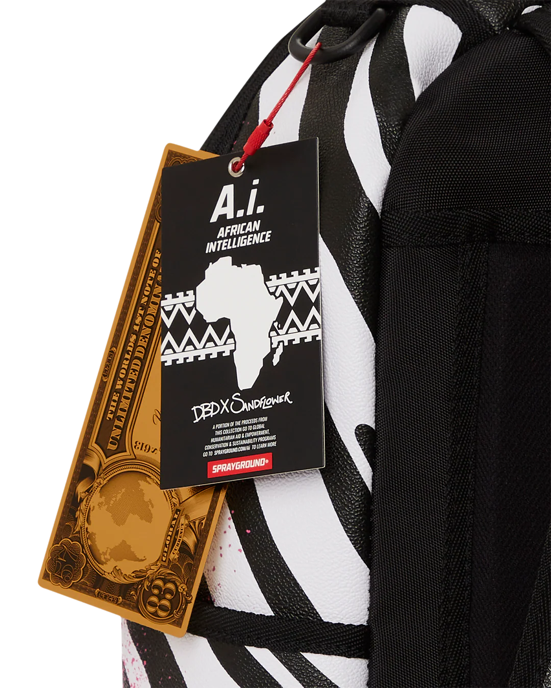 A.I.8 AFRICAN INTELLIGENCE MOTHERLAND LOVE BACKPACK (DLXV) - Image 14