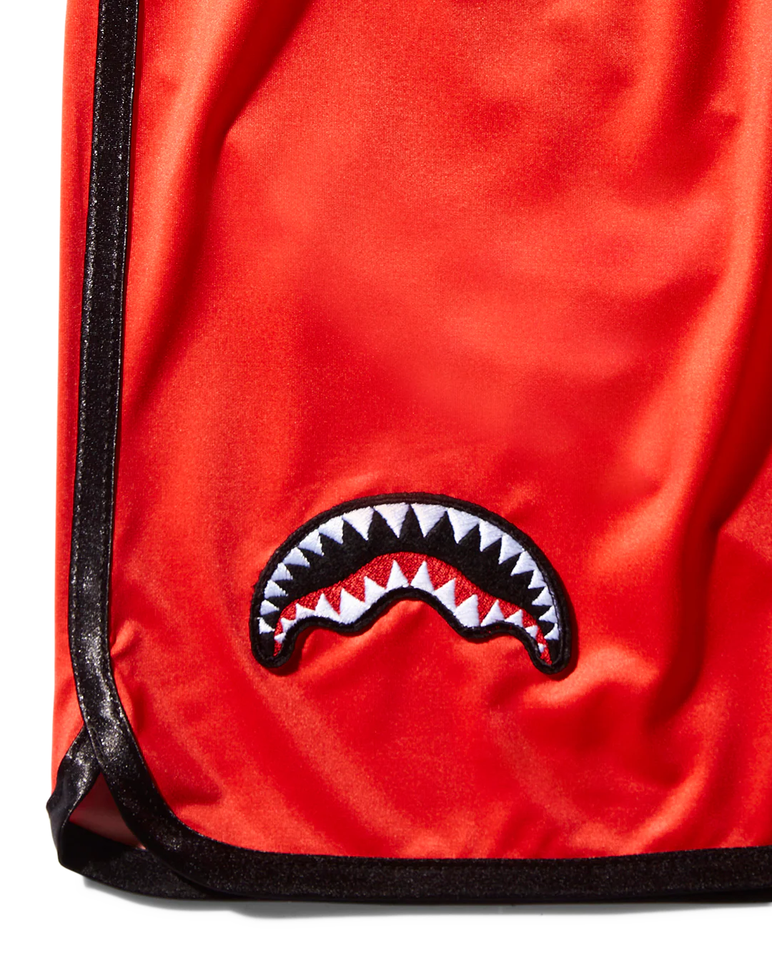 KIDS JAPAN WAVE SWIM TRUNKS (RED) - Image 5
