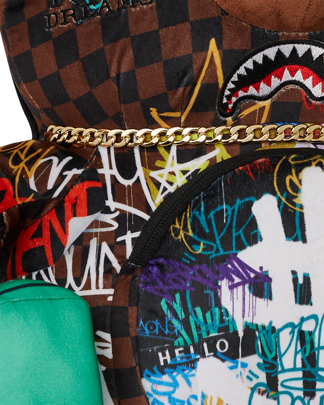 SHARKS IN PARIS THE RIZZ MONEYBEAR TEDDYBEAR BACKPACK - Image 9