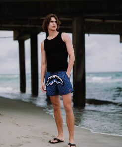 Alternative view of MIDNIGHT MAGIC SHARKS IN PARIS SWIM SHORTS