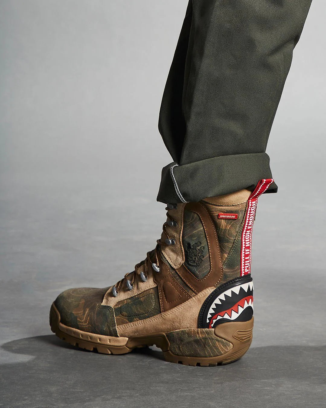 CAMO TERRAIN FUERZA COBRA PARATROOPER BOOTS - MADE IN COLOMBIA NUMBERED 1/280 PAIRS - Image 21