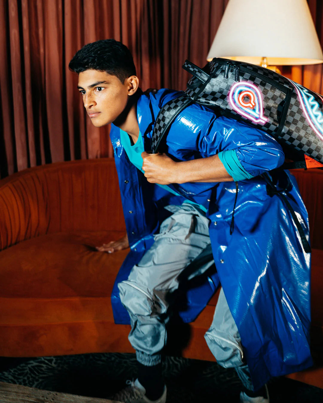 SHARKS IN PARIS GLOW BACKPACK (DLXV) - Image 3