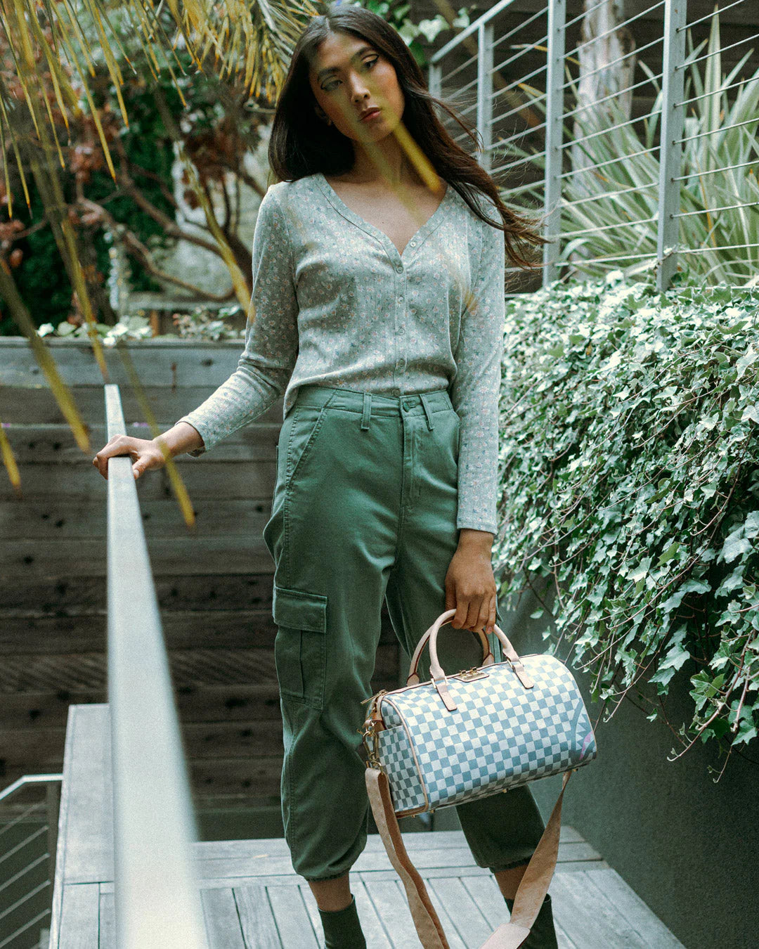 ROSE ALL DAY LA PALAIS MINI DUFFLE - Image 18