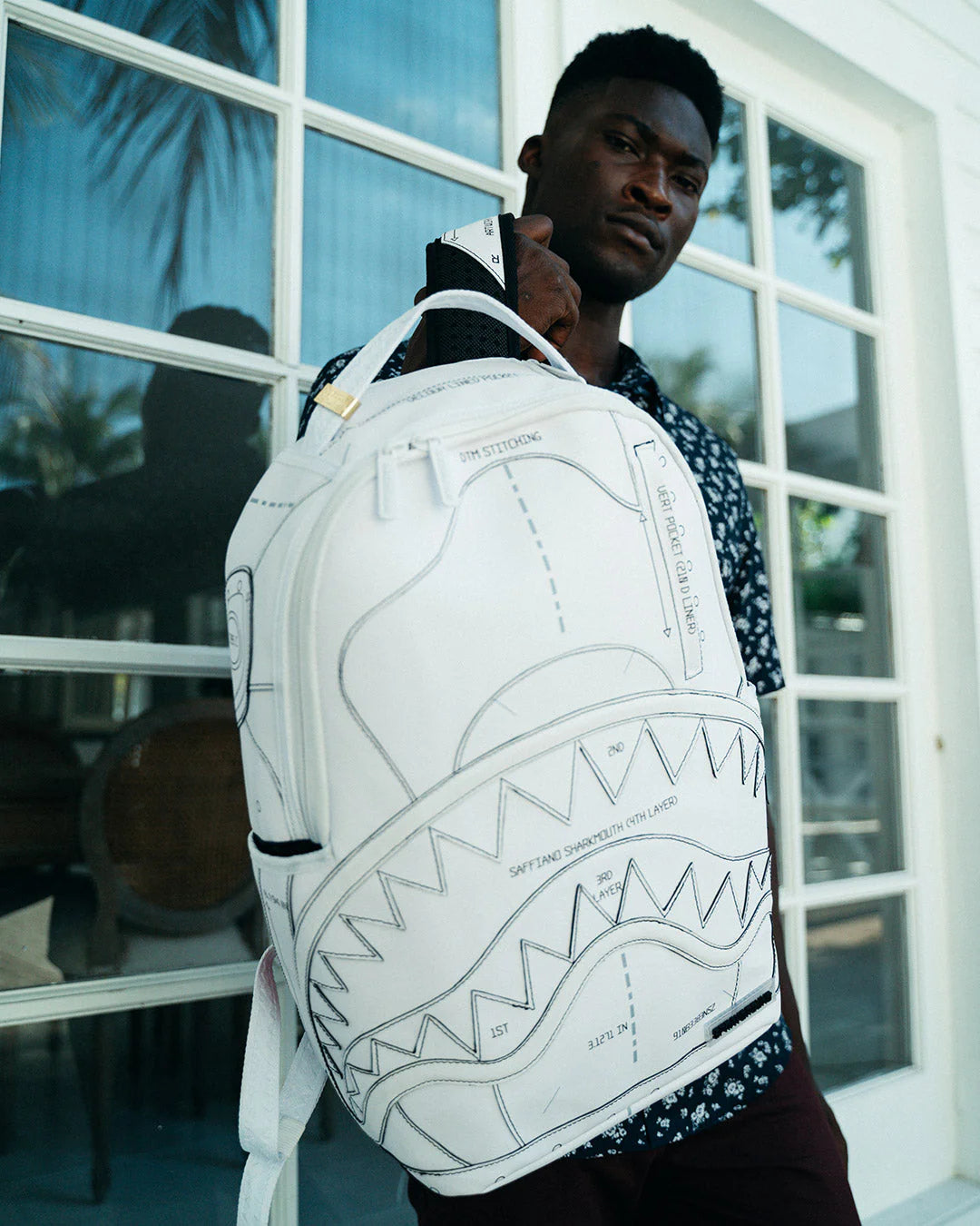 TECHNICAL CUT & SHARK BACKPACK (DLXV) - Image 11