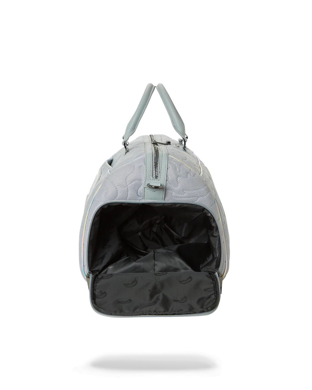 MIRASHAKU IRIDESCENT QUILT DUFFLE - Image 13