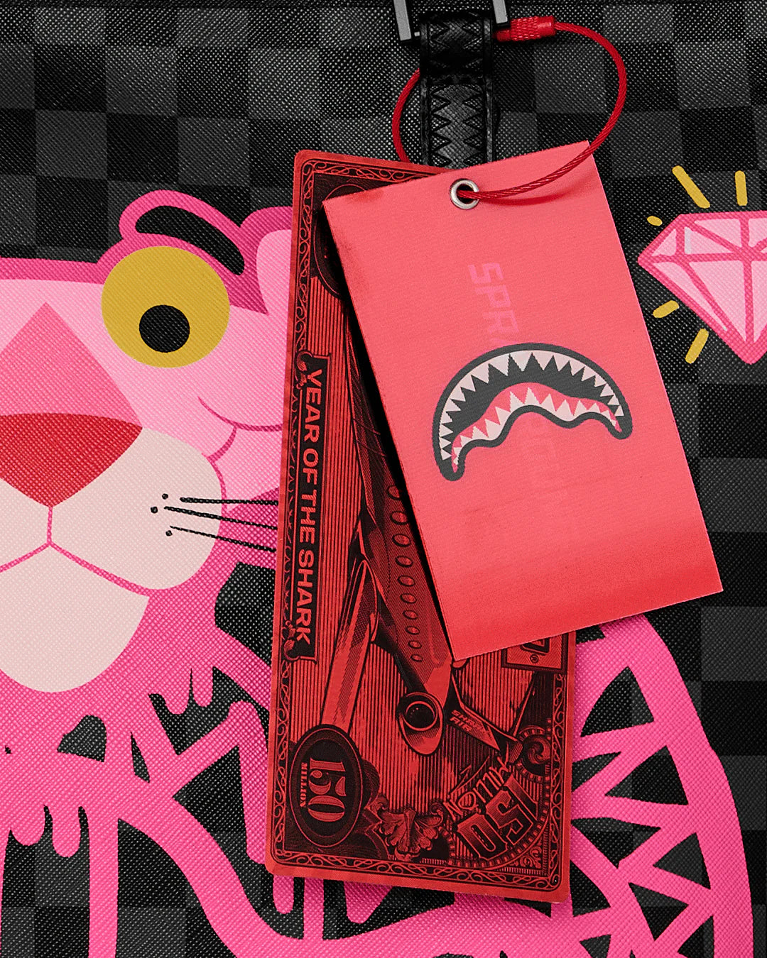 PINK PANTHER DIAMOND SHARK TOTE - Image 7