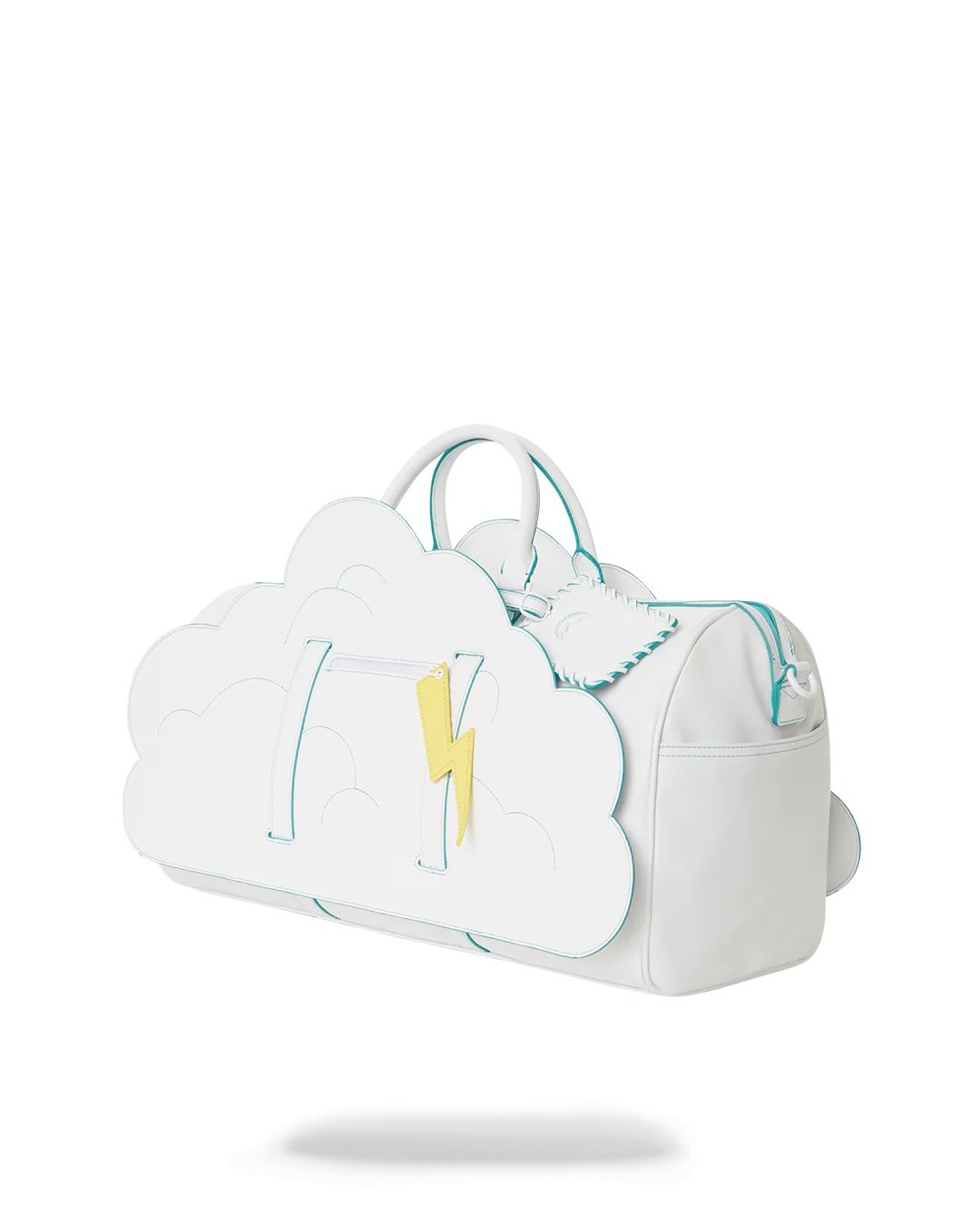 CLOUDY WITH A CHANCE OF SHARK DUFFLE - Image 6