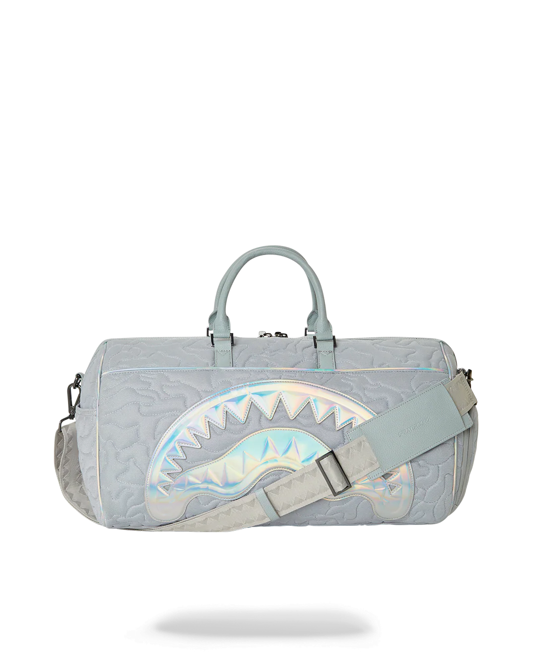 MIRASHAKU IRIDESCENT QUILT DUFFLE - Image 9