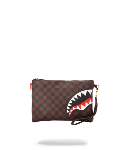 CHECKS IN CAMOFLAUGE CROSSOVER CLUTCH