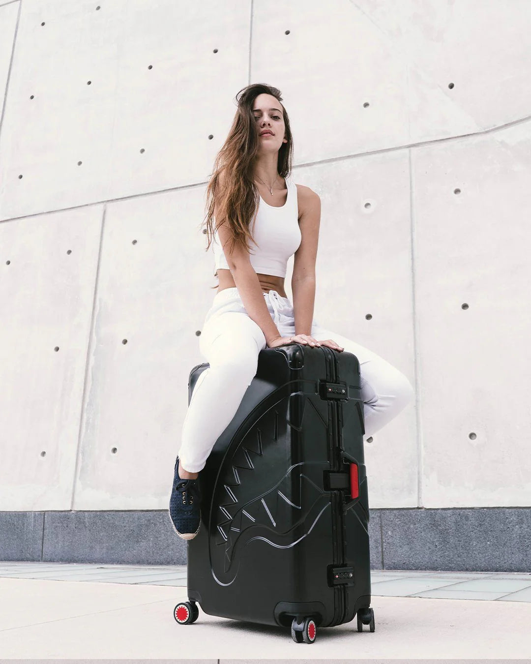 SHARKITECTURE MOLDED 2 PC LUGGAGE SET - Image 24