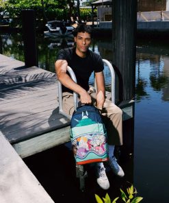 Alternative view of FUTURAMA SPACE CREW DLXSR BACKPACK