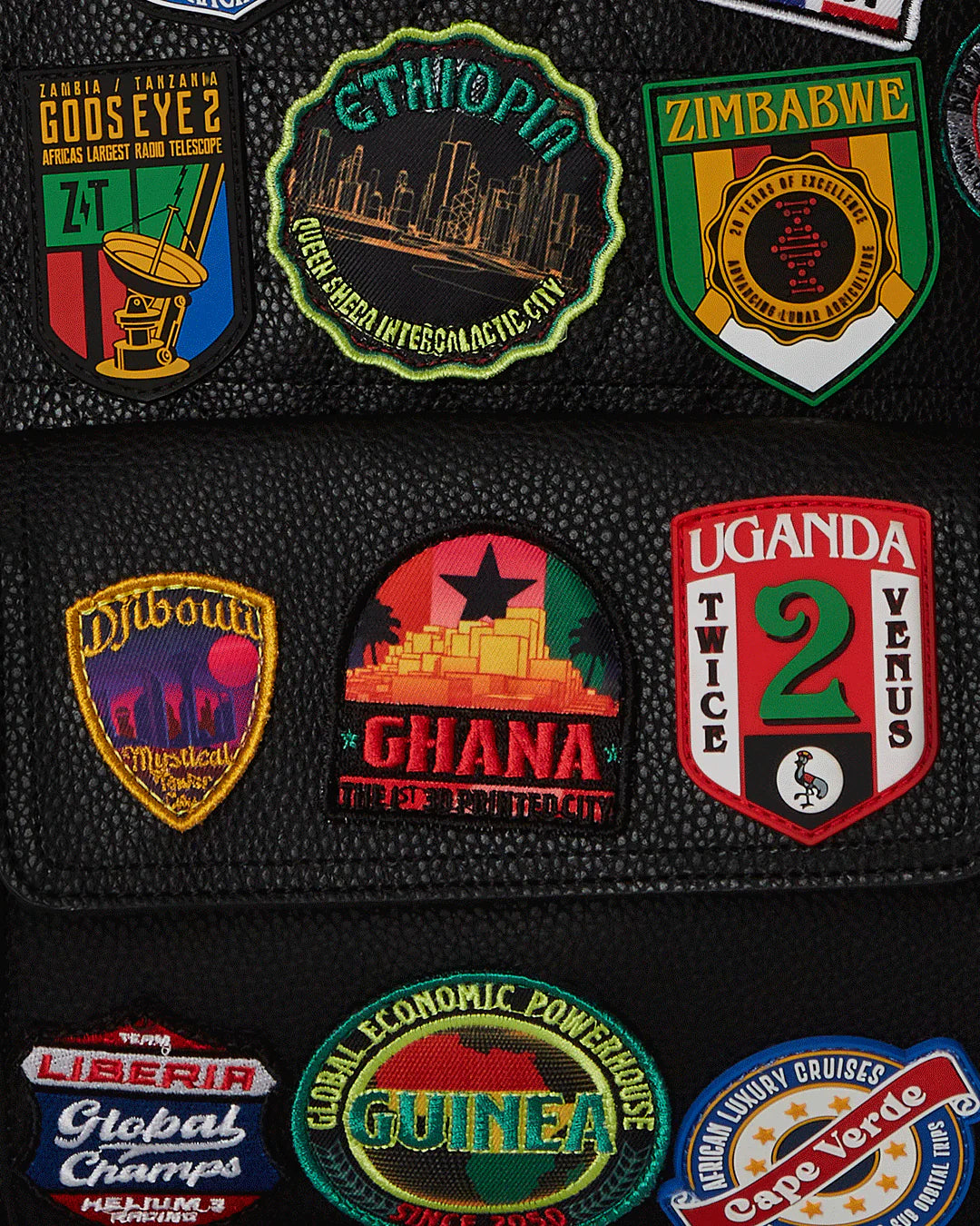 A.I. THE 54 (PATCHES OF AFRICA) CARGO BACKPACK - Image 15