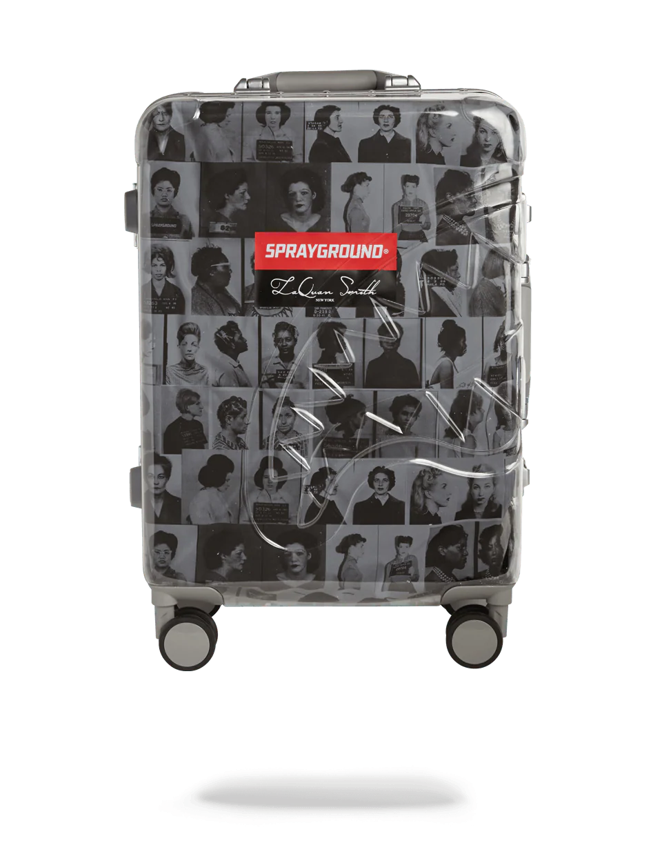 LAQUAN SMITH EMBOSSED CLEAR 3M CARRY-ON - Image 7