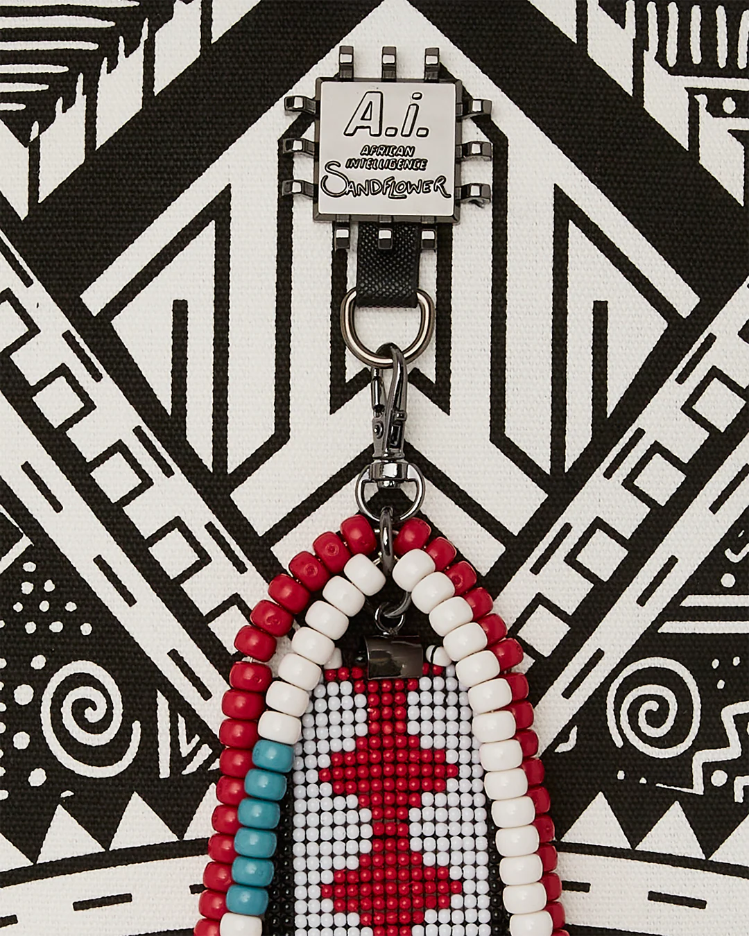A.I. AFRICAN INTELLIGENCE THE SKYHAWK BACKPACK - SANDFLOWER COLLAB - Image 14