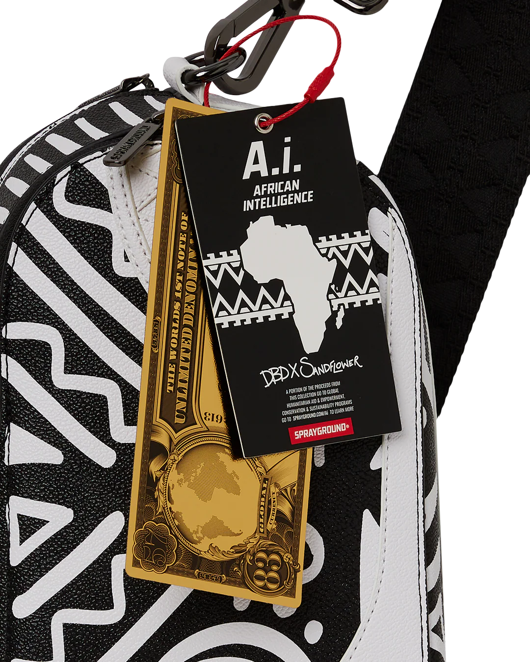 A.I.8 AFRICAN INTELLIGENCE - ORIGIN STORY BACKPACK SLING - Image 8