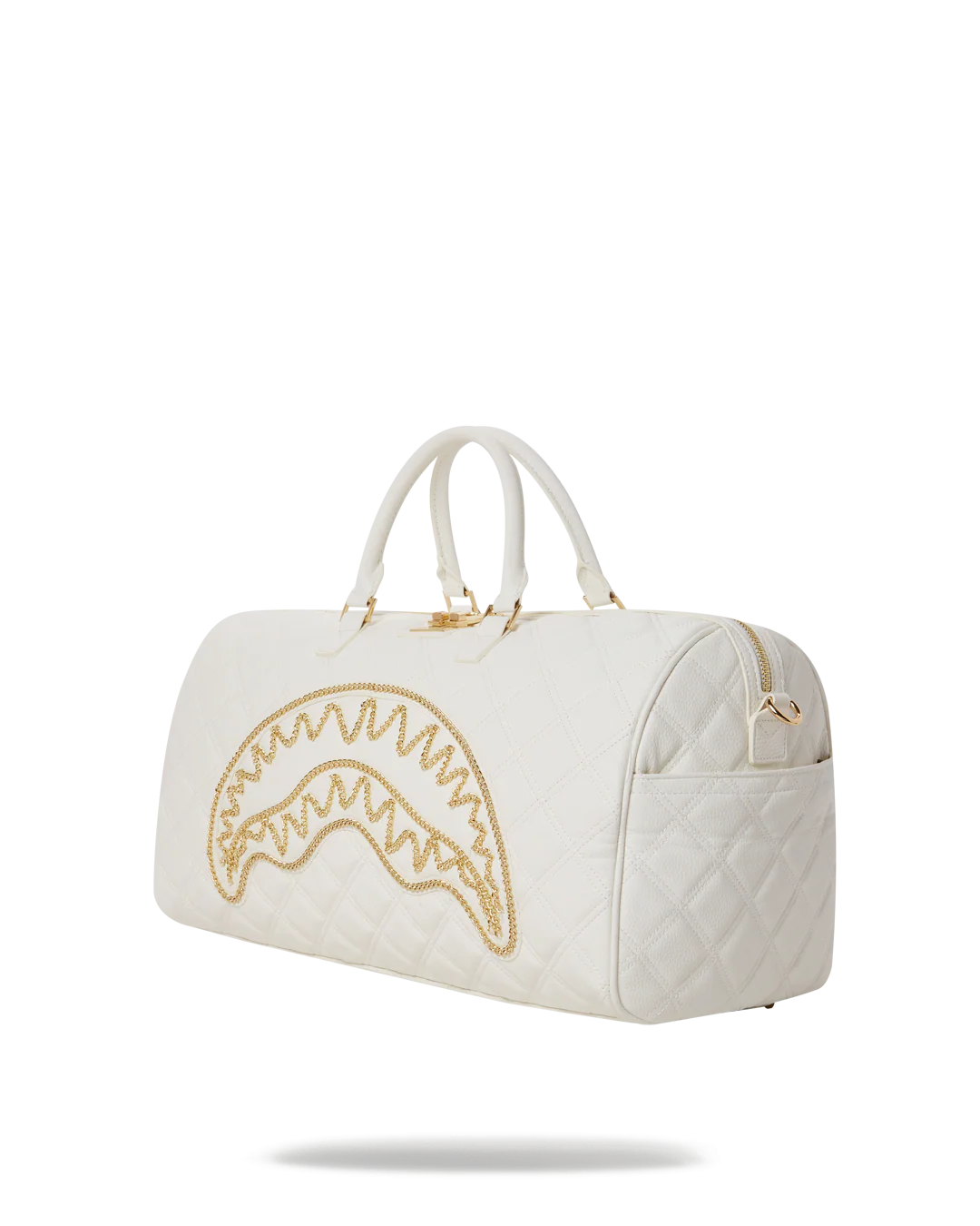 RIVIERA LE BLANC GOLD CHAIN SHARK DUFFLE - Image 3