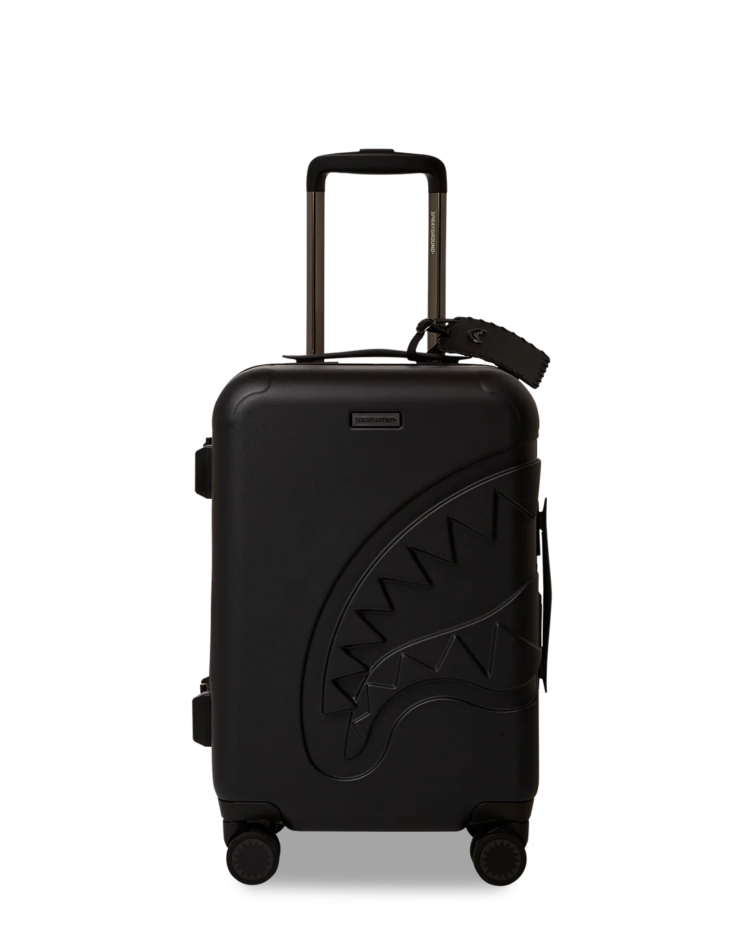 REALITY CHECK SHARKITECTURE CARRY-ON JETBLACK LUGGAGE (GUNMETAL HARDWARE) - Image 3
