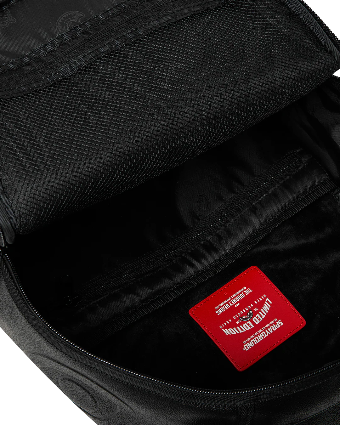 GOLD BRICK DRIP BLACK BACKPACK - Image 5