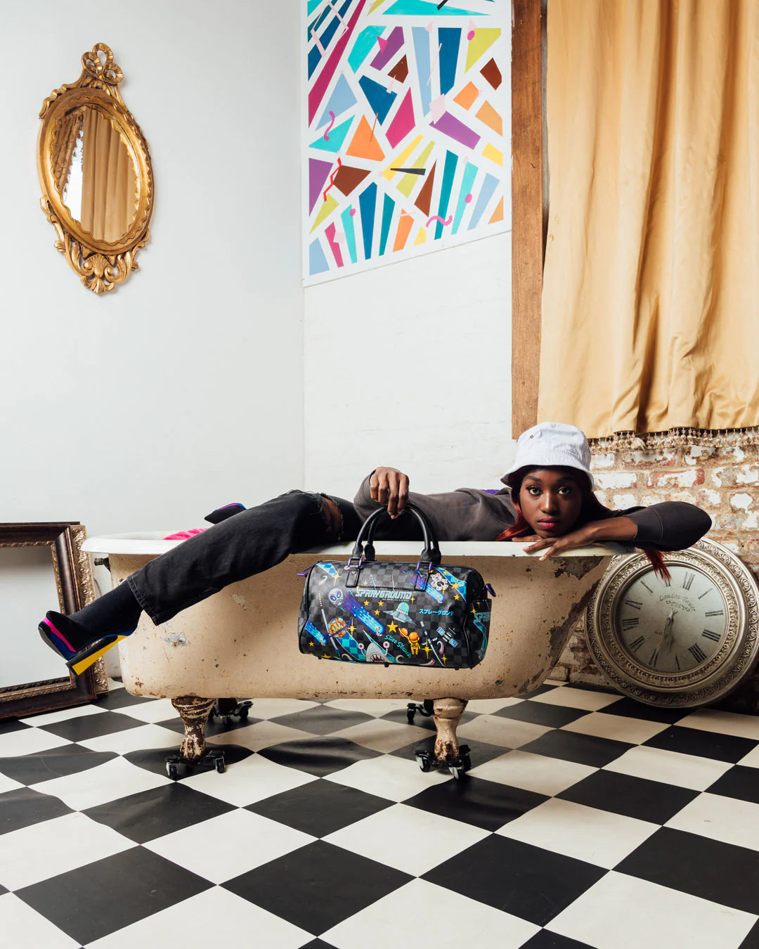 WTF ALIEN INVASION MINI DUFFLE - Image 4