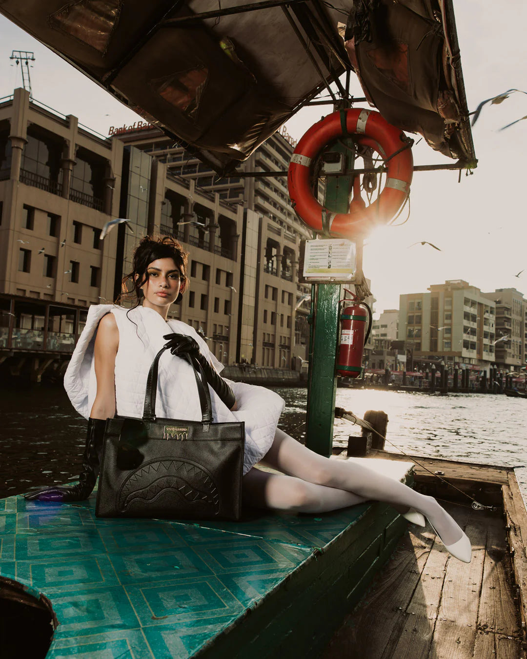 GOLD BRICK DRIP TORTUGA TOTE - Image 11