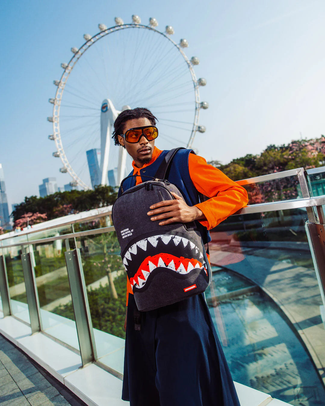 SHARK CENTRAL DENIM VENOM BACKPACK - Image 2