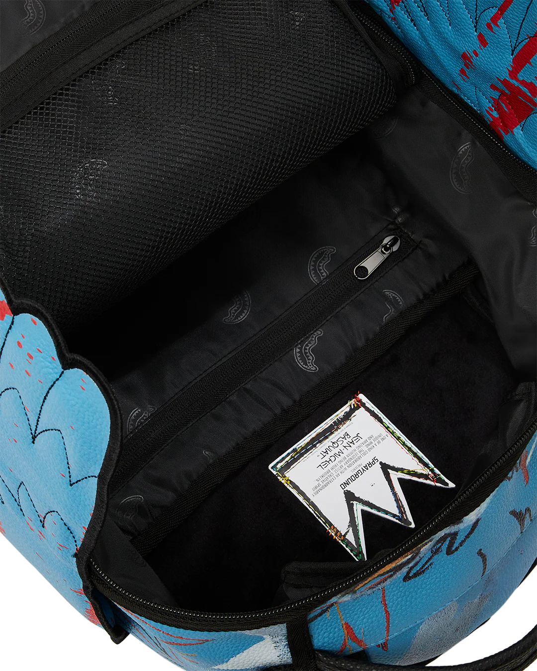 OFFICIAL BASQUIAT UNTITLED (FALLEN ANGEL) 1981 WING BACKPACK (DLXV) - Image 9