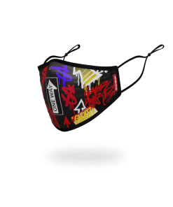 Alternative view of ADULT ONE WAY FORM-FITTING FACE MASK