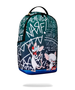 Alternative view of PINKY AND THE BRAIN TAKIN OVER THE WORLD DLXR BACKPACK