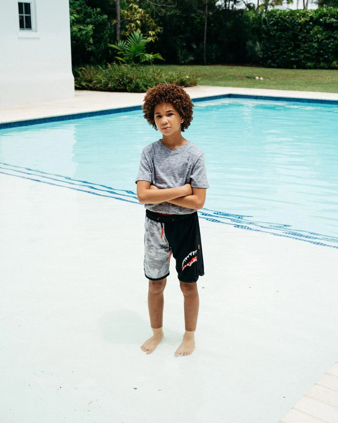 KIDS DAMAGE CONTROL SWIM TRUNKS - Image 5