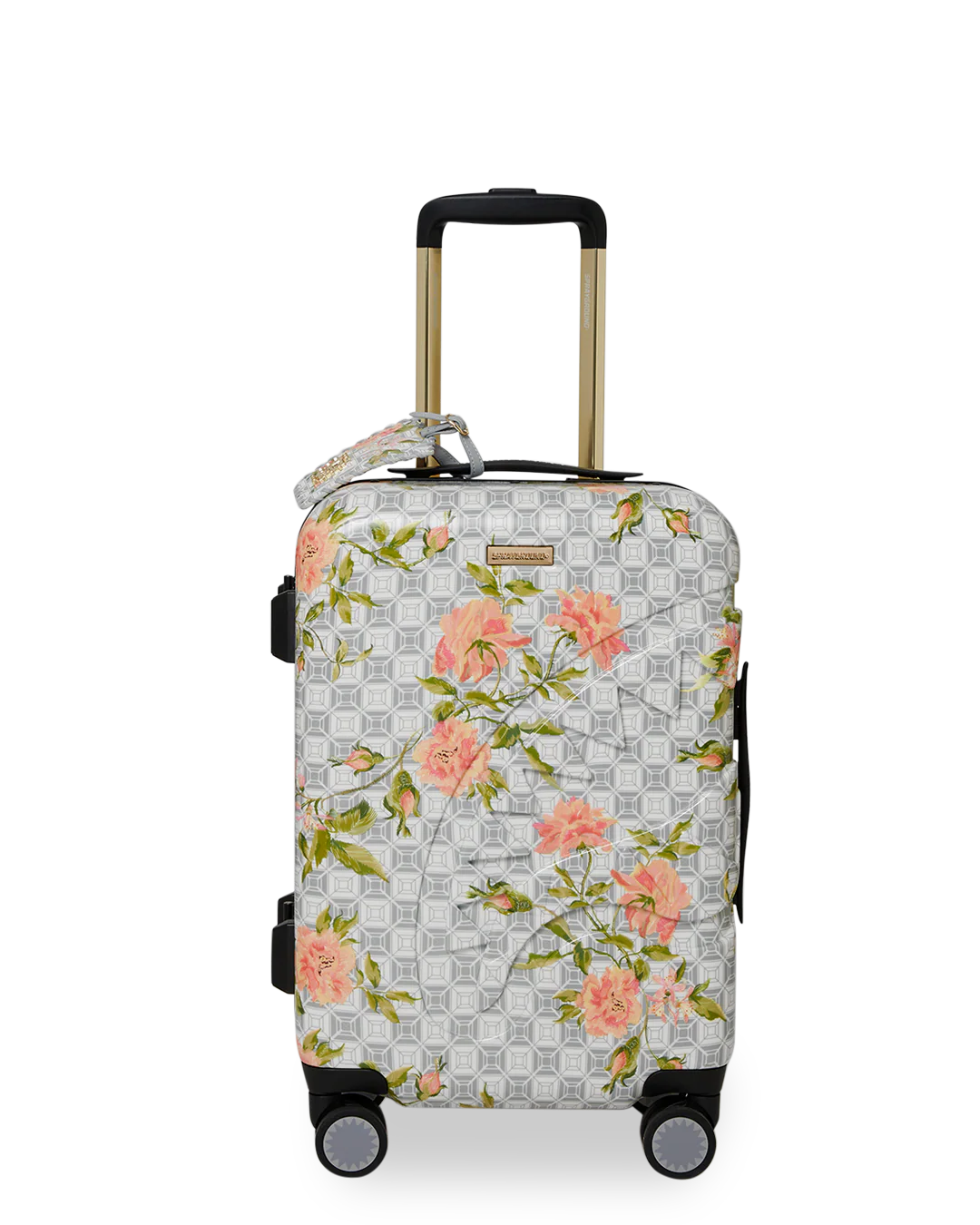 A.I. AFRICAN INTELLIGENCE ELEGANT ENERGY SHARKITECTURE CARRY-ON LUGGAGE - SANDFLOWER COLLAB - Image 13