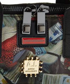Alternative view of RED LEOPARD MONEY TRAVEL CASE