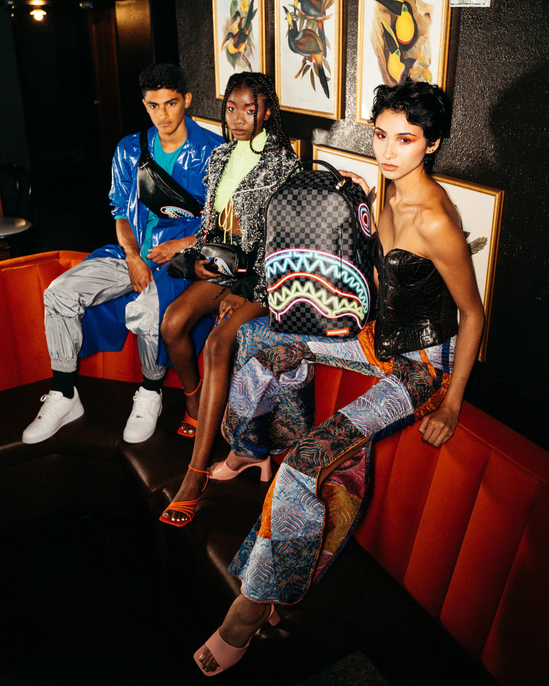 SHARKS IN PARIS GLOW BACKPACK (DLXV) - Image 7