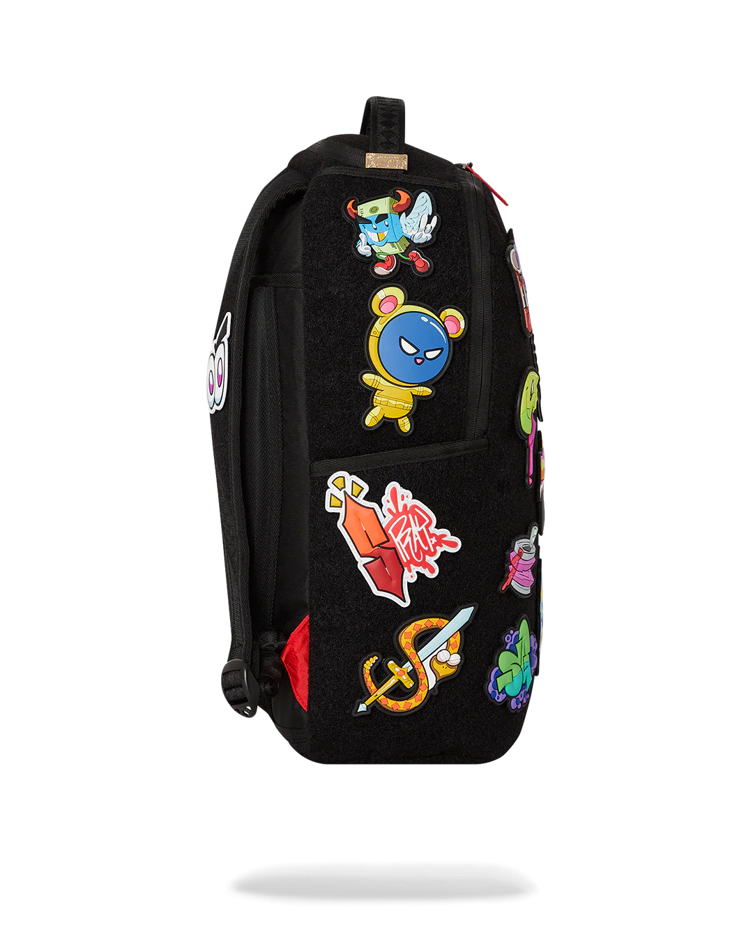 TRANCE PARTY PATCHES BACKPACK (23 VELCRO REMOVABLE PATCHES) - Image 7