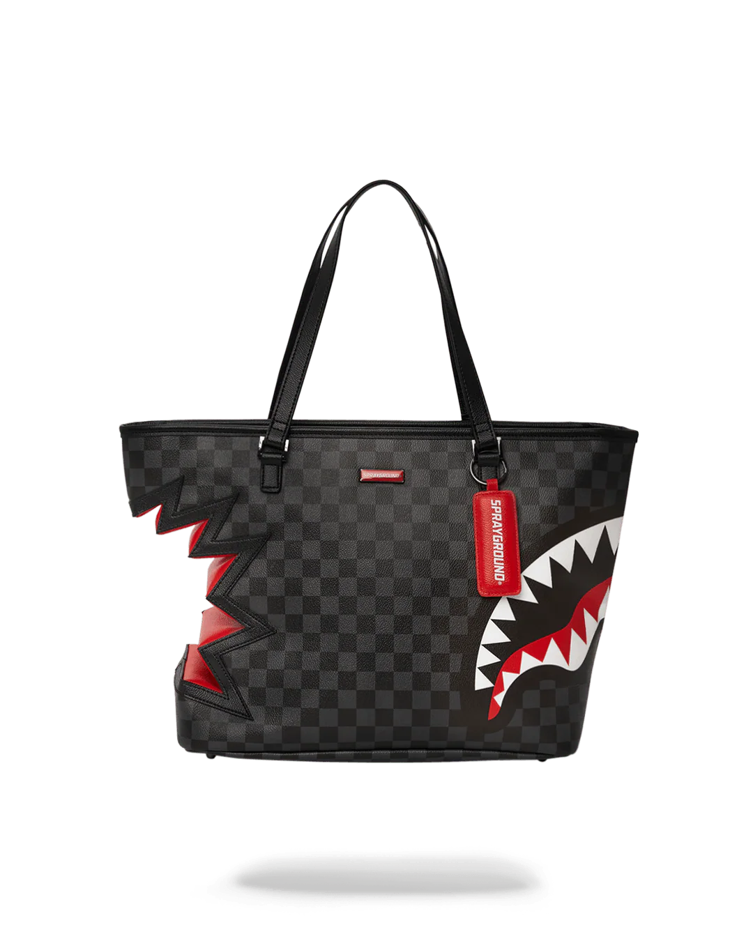 SHARK BITE SHARKS IN PARIS GRAY TOTE - Image 3