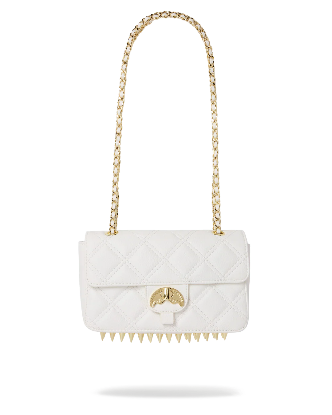 RIVIERA LE BLANC GOLD CHAIN SHARK HANDBAG - Image 6