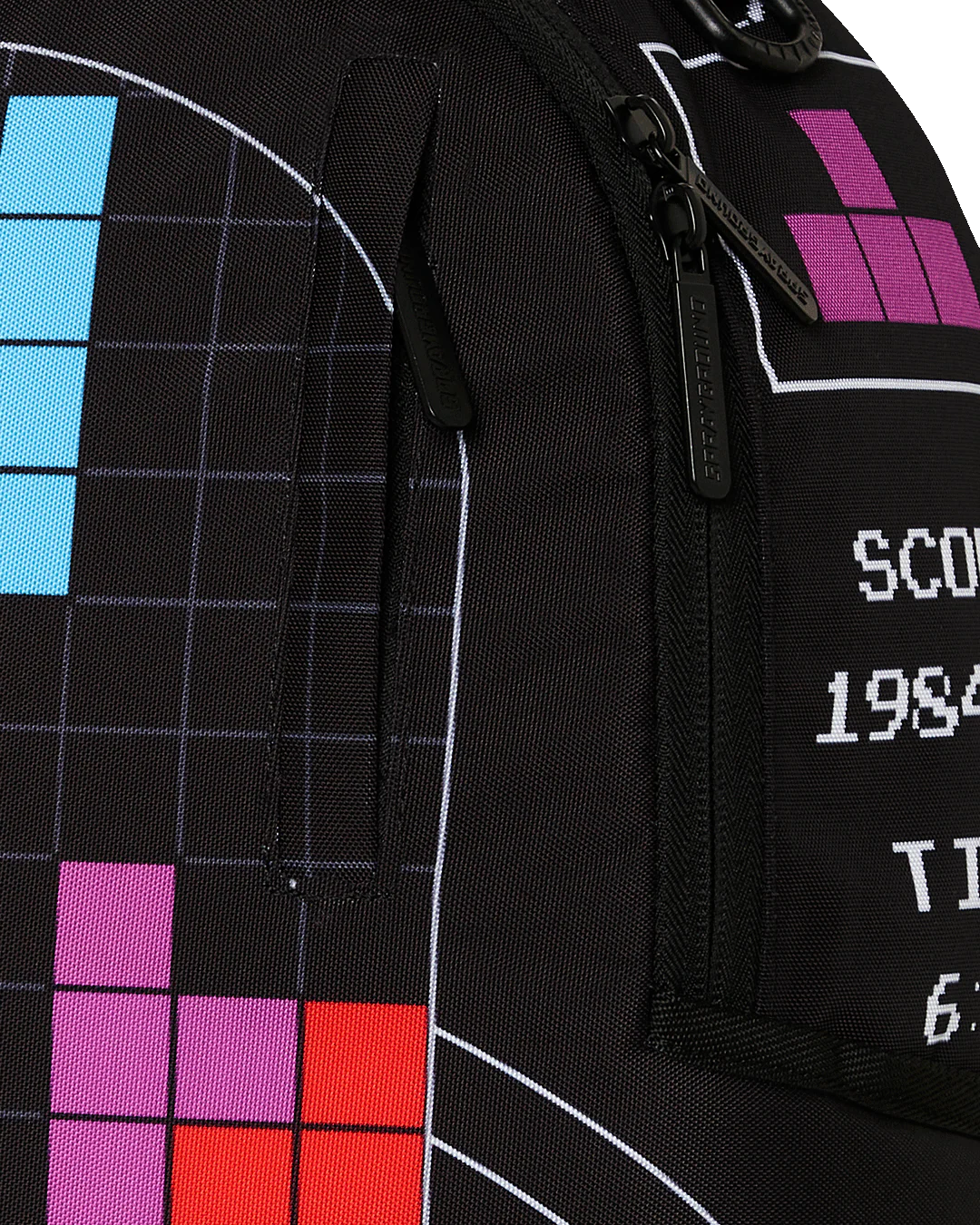 TETRIS WITH DIABLO AND MONEY BEAR BACKPACK - Image 8