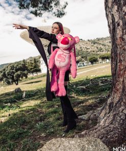 Alternative view of PINK PANTHER UP TO NO GOOD TEDDY BEAR BACKPACK