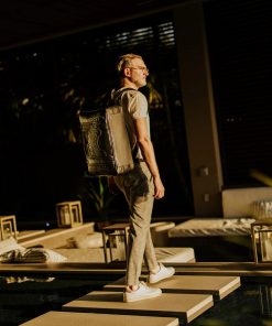 Alternative view of REALITY CHECK VINTAGE HANDHELD CARRY-ON CONVERTS TO BACKPACK