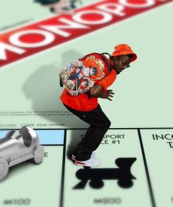 Alternative view of MONOPOLY GOLD EMPIRE THRONE BACKPACK