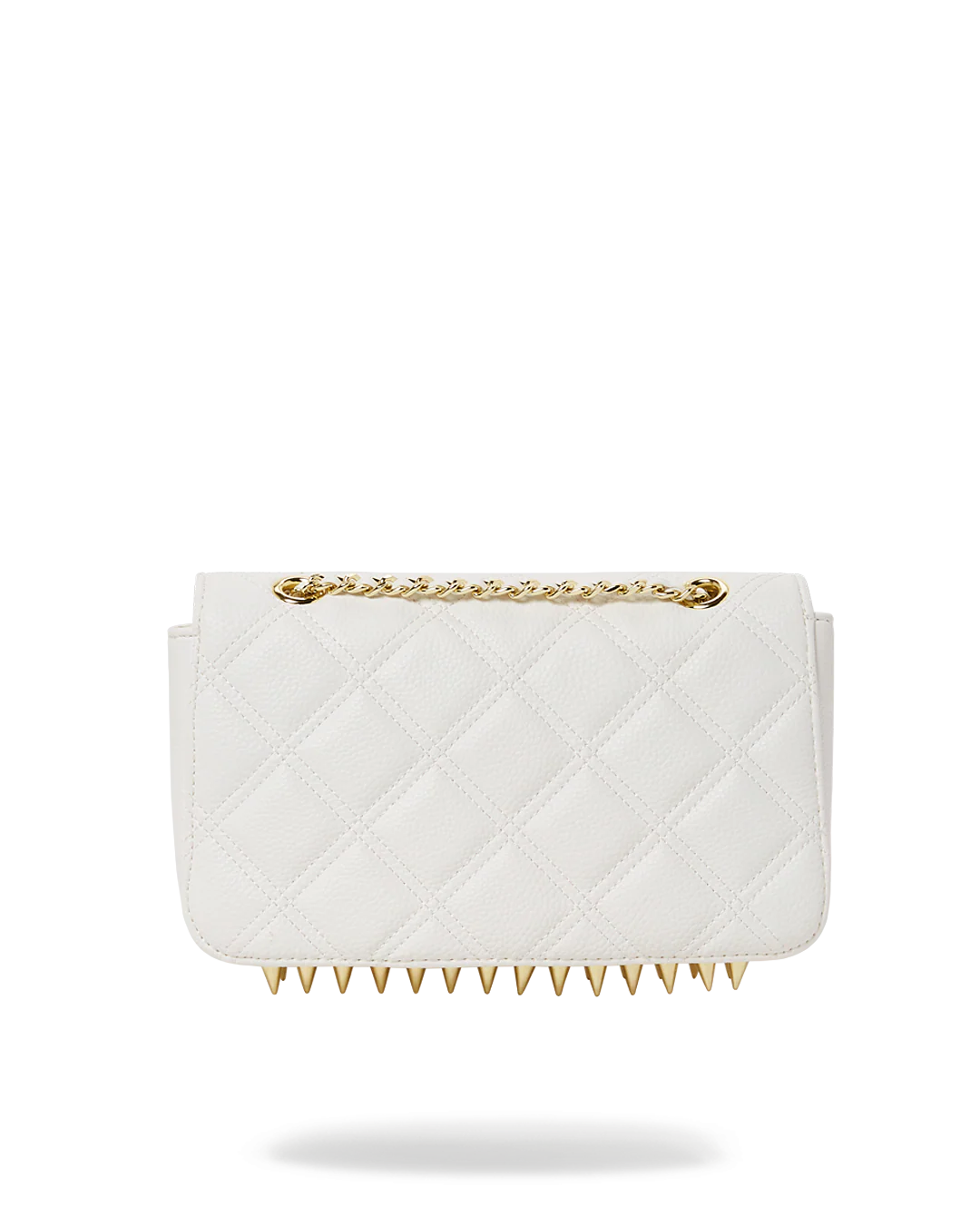 RIVIERA LE BLANC GOLD CHAIN SHARK HANDBAG - Image 8