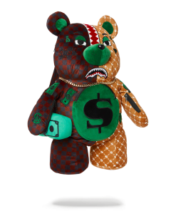 Alternative view of MONEY BEAR TEDDYBEAR BACKPACK PARIS VS FLORENCE