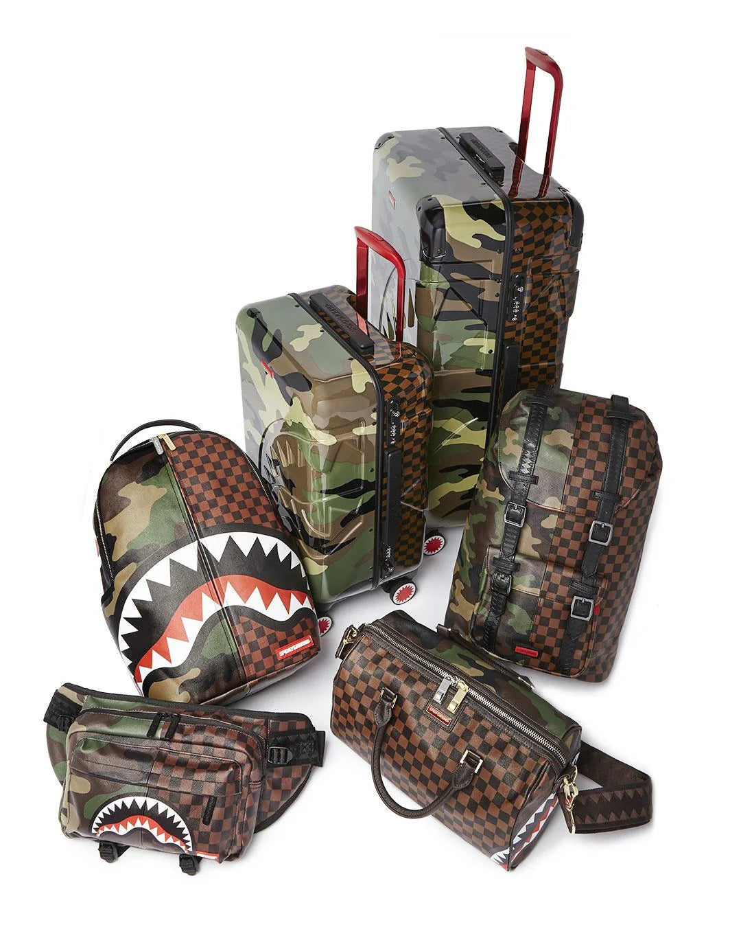 JUNGLE PARIS 29.5” FULL-SIZE SHARKITECTURE LUGGAGE - Image 14