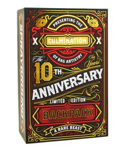 THE 10 YEAR HUSTLE BACKPACK. MYSTERY BOX. NUMBERED 1 OF 100