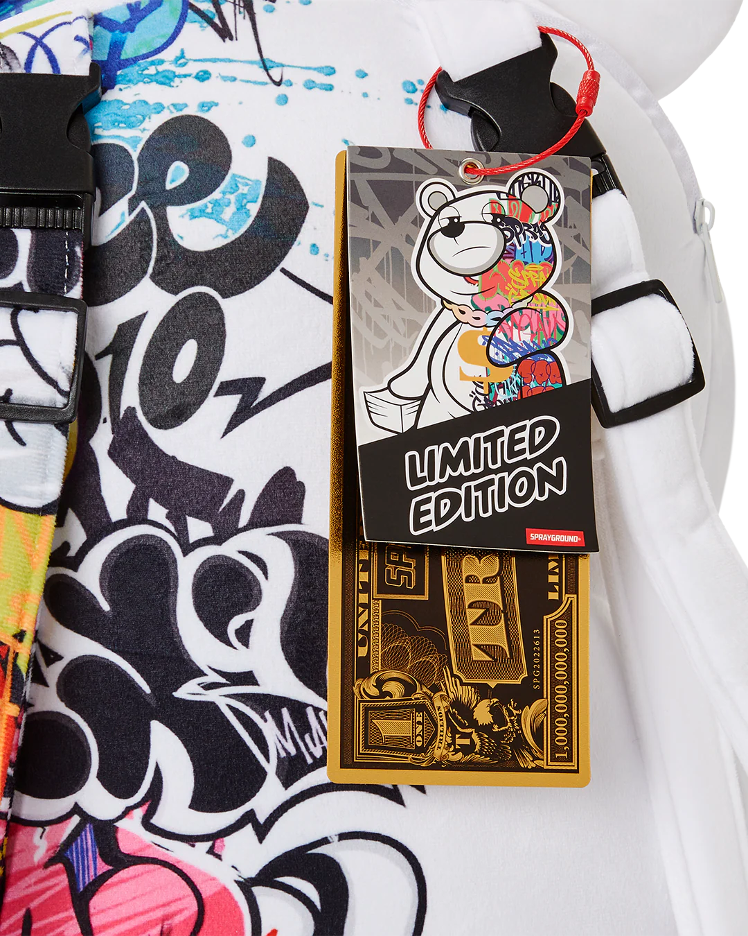 HALF GRAFF MONEYBEAR TEDDYBEAR BACKPACK - Image 10