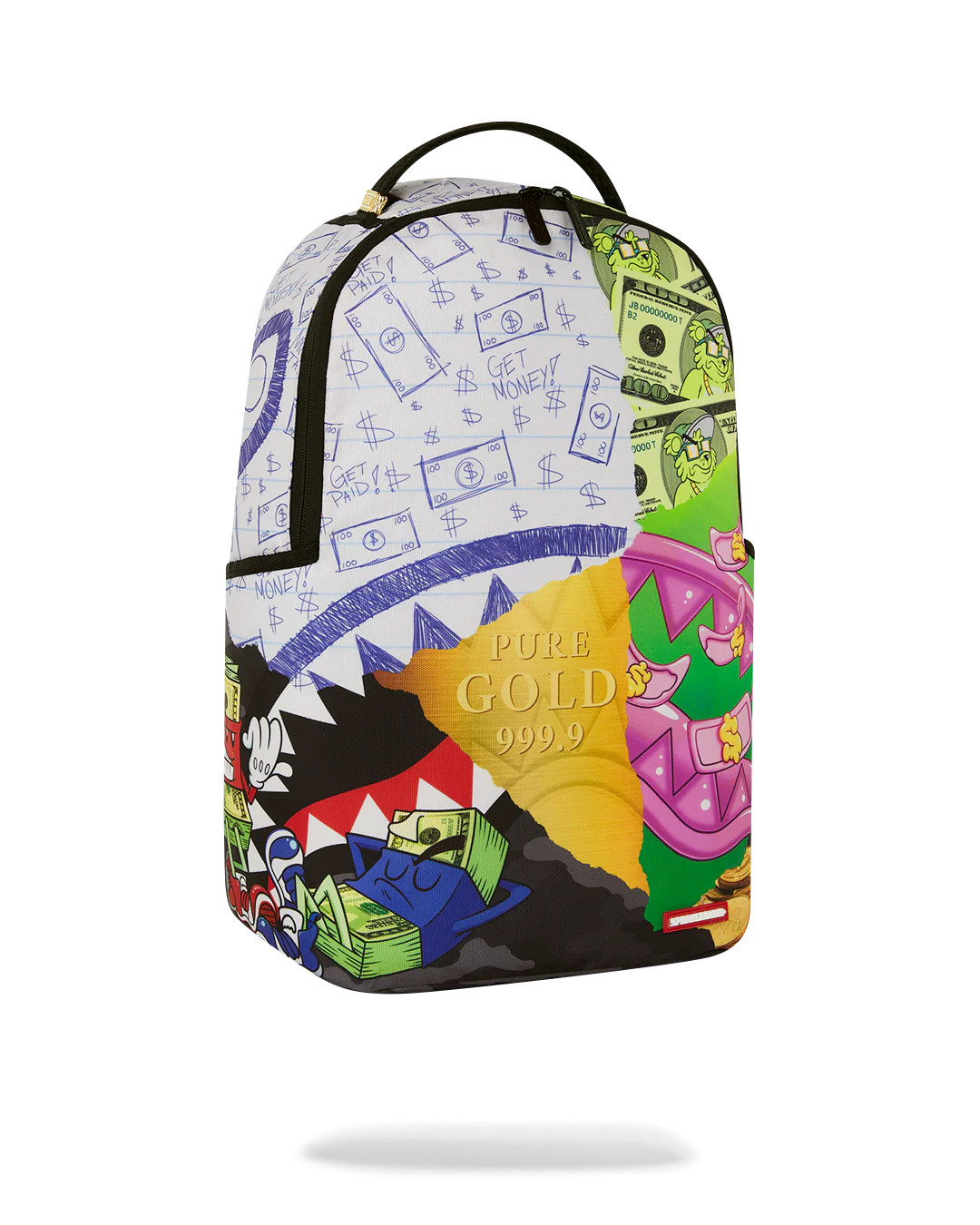MEAN MONEY COLLAGE BACKPACK - Image 4