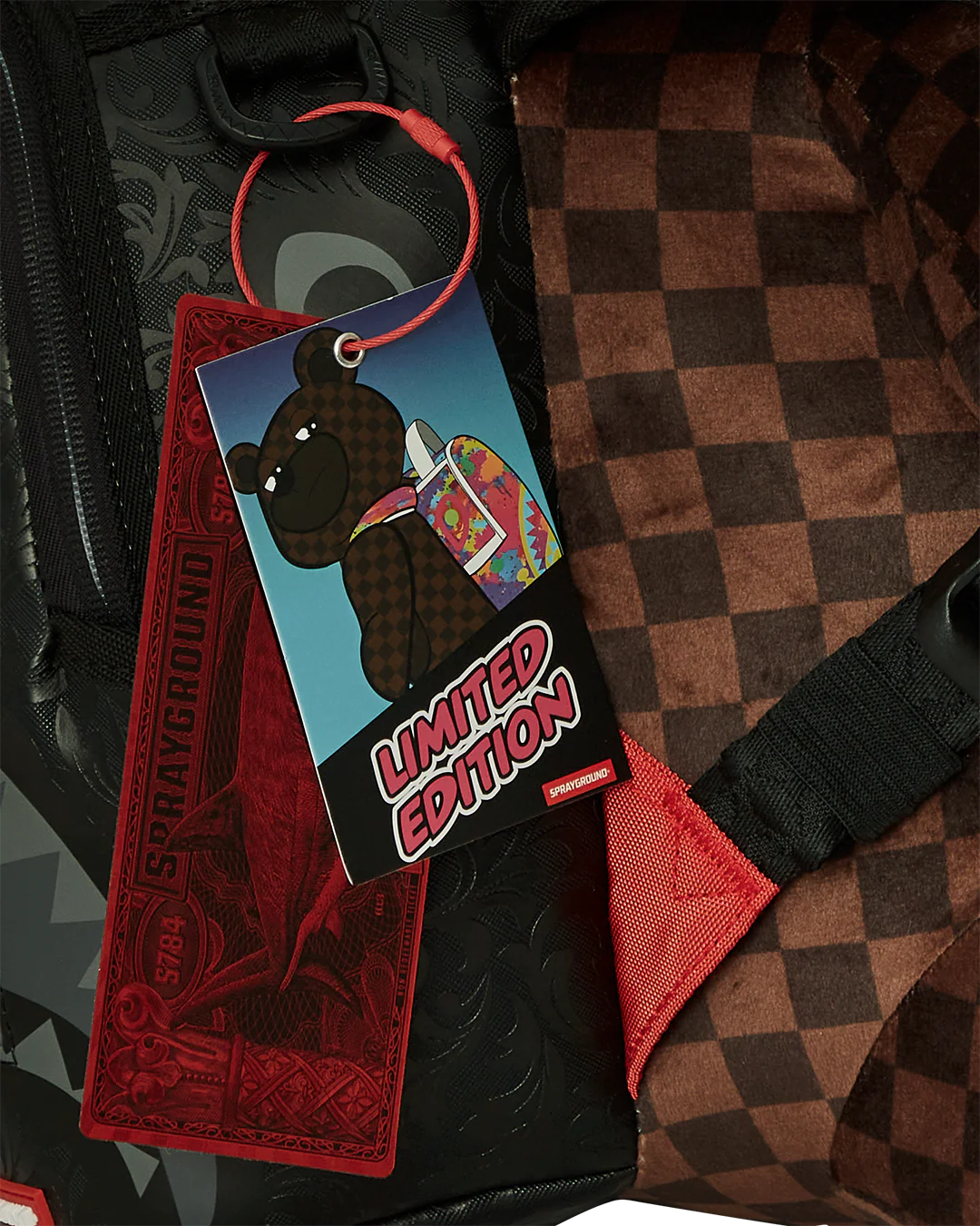 BEAR WEARING BACKPACK AS A BACKPACK - Image 12